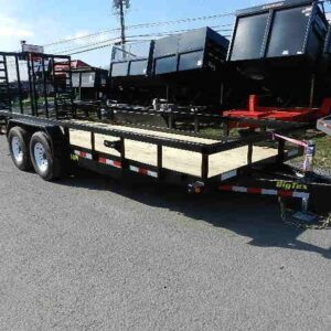 Big Tex 7 x 20 Heavy Duty Landscape Trailer Split Gate