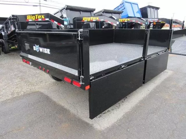 BWise 7 x 12 Deckover Dump Trailer Fold Down Sides - Image 5