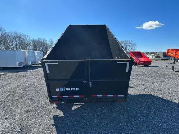 BWise 7 x 16 Gooseneck Dump Trailer - Image 2