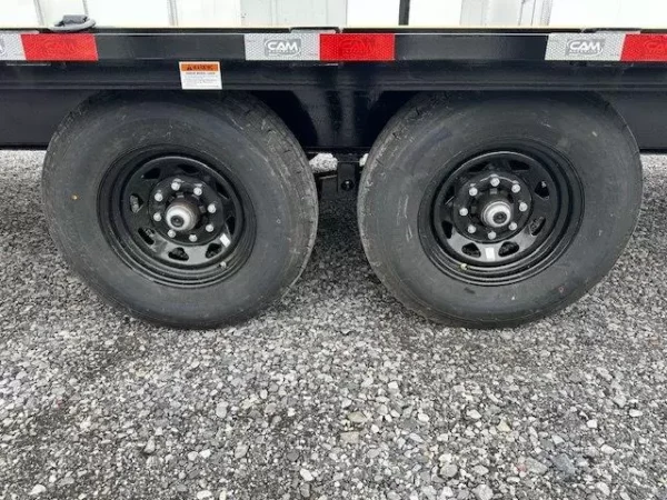 CAM Superline 8.5 x 22 Deckover Equipment Trailer Slide Out Ramps - Image 6