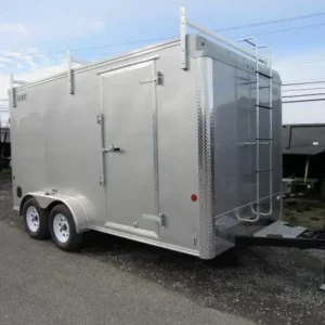 Car Mate 7 x 14 Enclosed Contractor Trailer