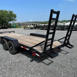 Carry-On 7 x 20 Equipment Trailer Ladder Ramps