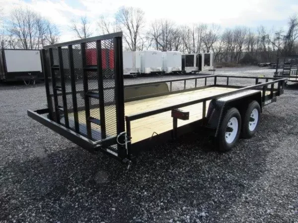 Premier 7 x 18 Landscape Utility Trailer - Image 3