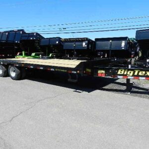 Big Tex 8.5 x 25 Heavy Duty Deckover Equipment Trailer Mega Ramps