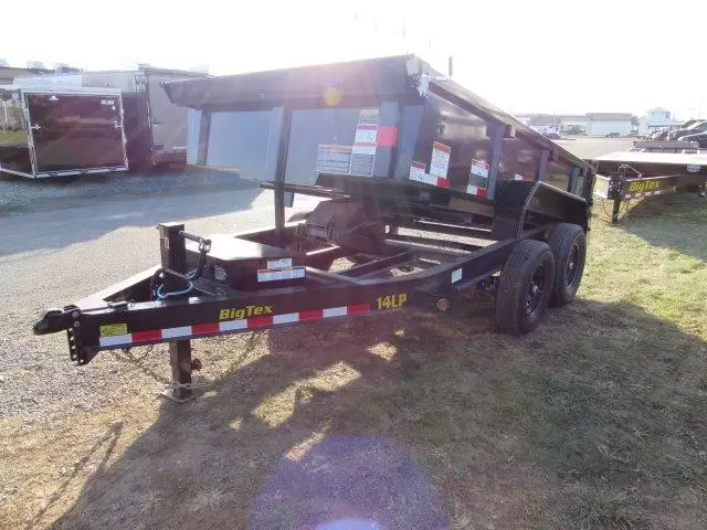 Big Tex 7 x 12 Low Profile Dump Trailer Scissor Lift - Image 2