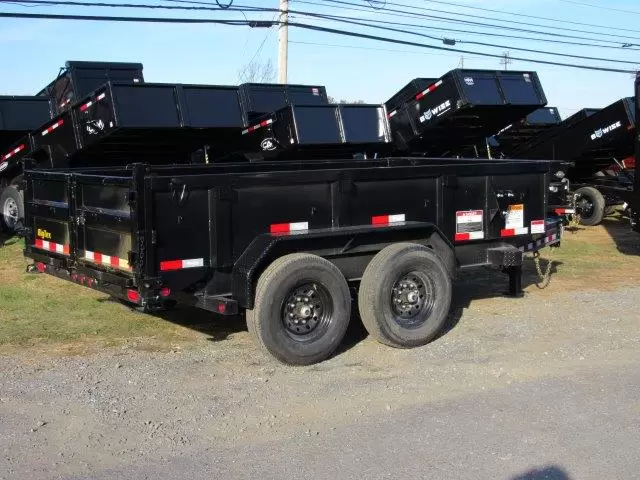 Big Tex 7 x 12 Low Profile Dump Trailer Scissor Lift - Image 6