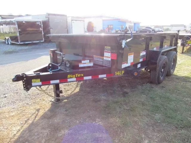 Big Tex 7 x 12 Low Profile Dump Trailer Scissor Lift - Image 4