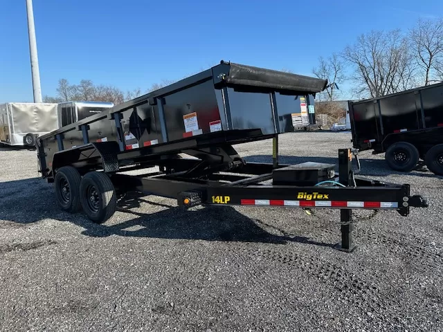 Big Tex 7 x 16 Low Profile Dump Trailer Scissor Lift - Image 6