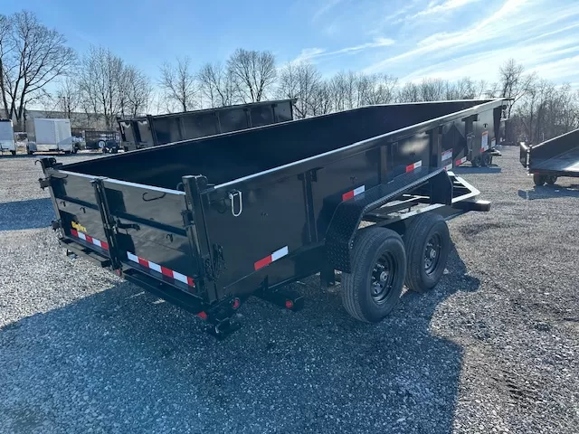 Big Tex 7 x 16 Low Profile Dump Trailer Scissor Lift - Image 2