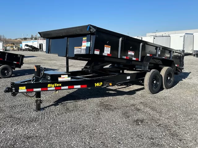 Big Tex 7 x 16 Low Profile Dump Trailer Scissor Lift