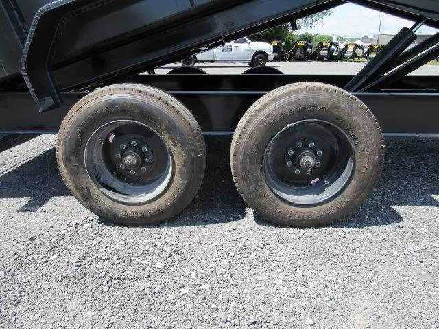 Big Tex 7 x 16 Gooseneck Dump Trailer 10K Axles - Image 9