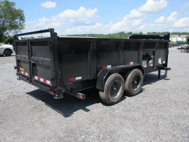 Big Tex 7 x 16 Gooseneck Dump Trailer 10K Axles - Image 8
