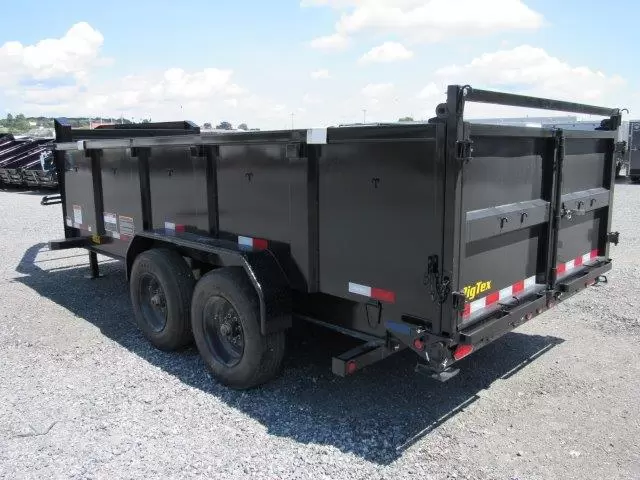 Big Tex 7 x 16 Gooseneck Dump Trailer 10K Axles - Image 6