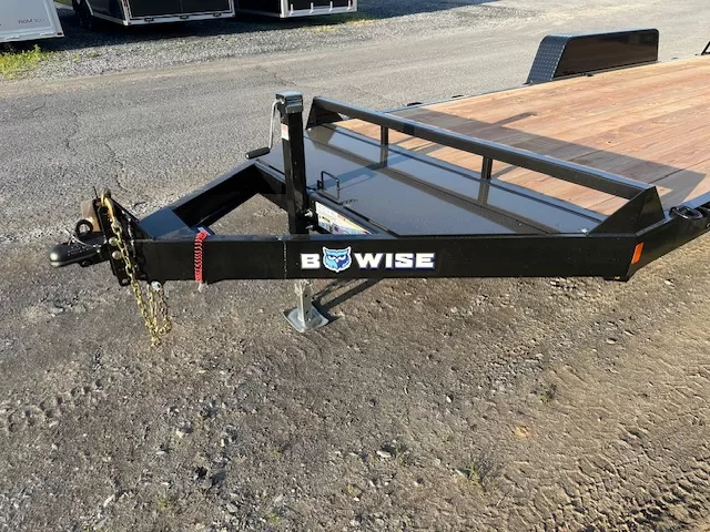 BWise 7 x 18 Equipment Trailer Split Landscape Ramp - Image 5