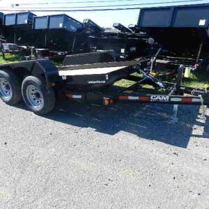 CAM Superline 6 x 12 Equipment Trailer Full Tilt Deck