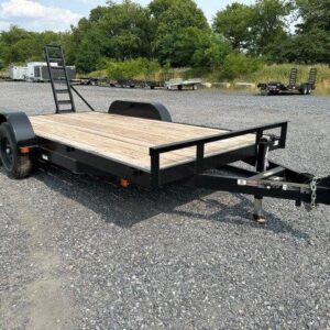 Carry On 7 x 18 Low Profile Equipment Trailer Ladder Ramps