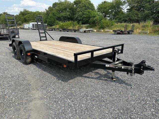 Carry On 7 x 18 Low Profile Equipment Trailer Ladder Ramps