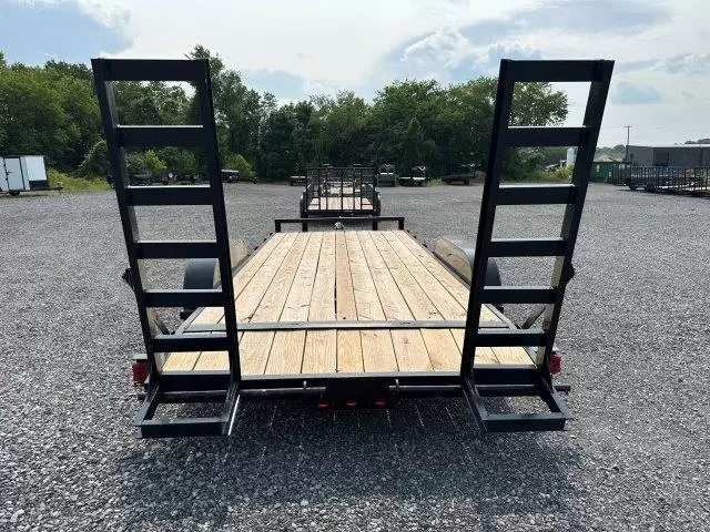 Carry On 7 x 18 Low Profile Equipment Trailer Ladder Ramps - Image 2