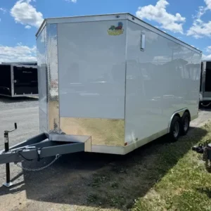 Covered Wagon 8.5 x 16 Enclosed Trailer  -  Landscape Package