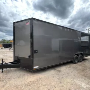 Tatinium Screened in Porch Trailer 8.5x24TA