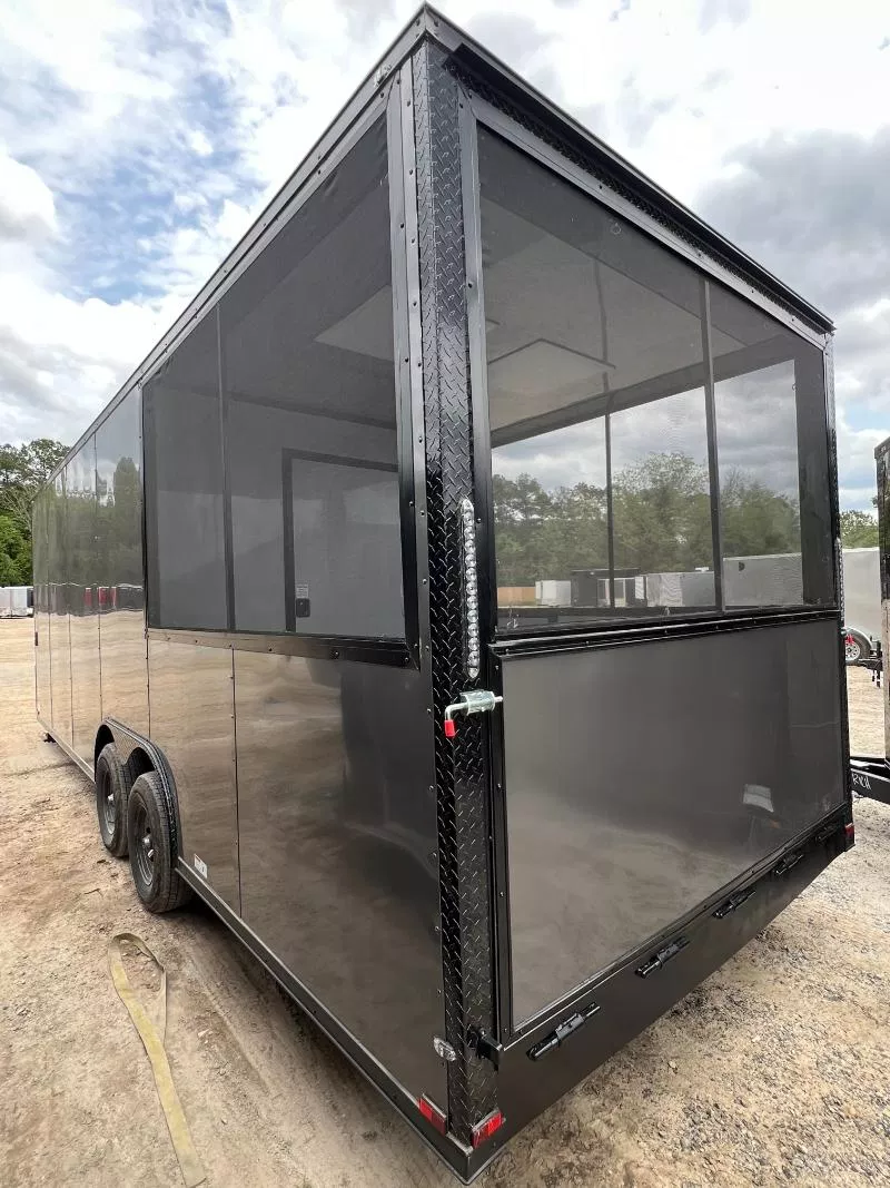 Tatinium Screened in Porch Trailer 8.5x24TA - Image 10