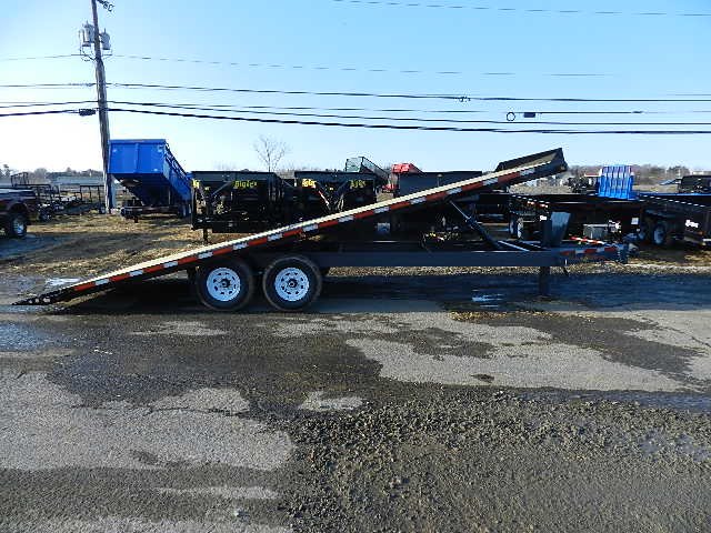 BWise 8 x 22 Deckover Equipment Trailer Power Tilt - Image 7
