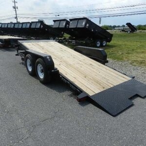 Big Tex 7 x 18 Full Tilt Equipment Trailer Removable Fenders