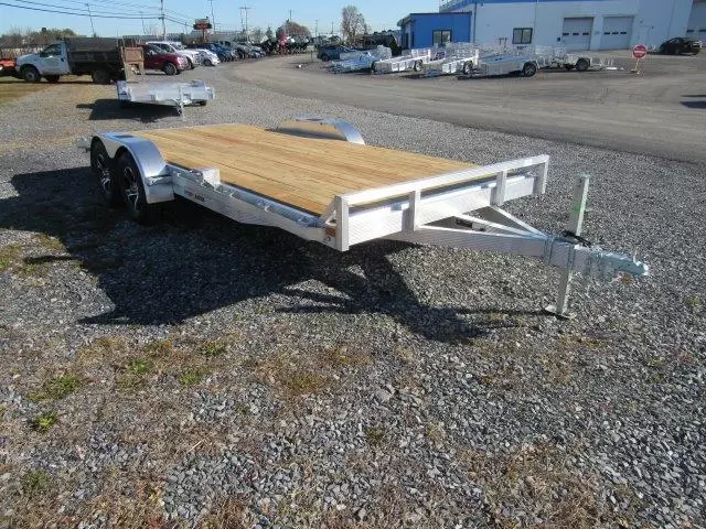 Sport Haven 7×18 Aluminum Car Trailer - Image 2