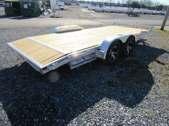 Sport Haven 7×18 Aluminum Car Trailer - Image 6