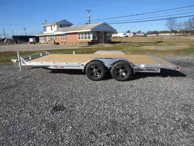 Sport Haven 7×18 Aluminum Car Trailer - Image 4