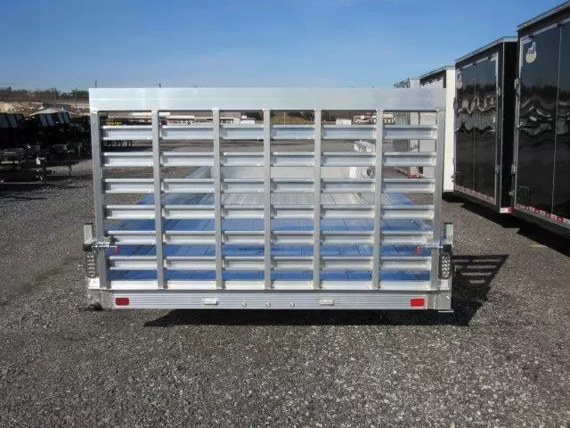 Sport Haven 7×18 Aluminum Landscape Trailer Side - Image 2