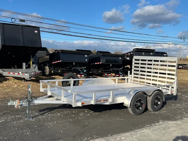 Sport Haven 7×14 Aluminum Landscape Trailer - Image 6